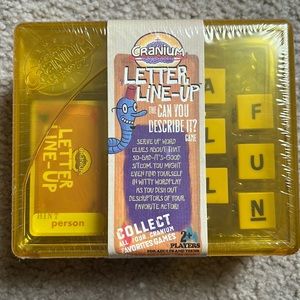 Cranium letter line-up game